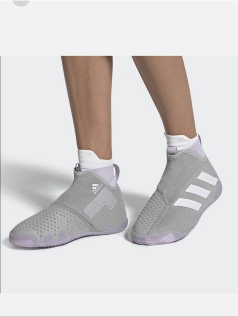Adidas STYCON LACELESS HARD COURT SHOES size 6.5